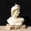 Ancient Candle Co Apollo Bust Sculpture Candle