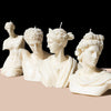 Ancient Candle Co Apollo Bust Sculpture Candle