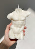 Ancient Candle Co L 'Homme Torso Candle front
